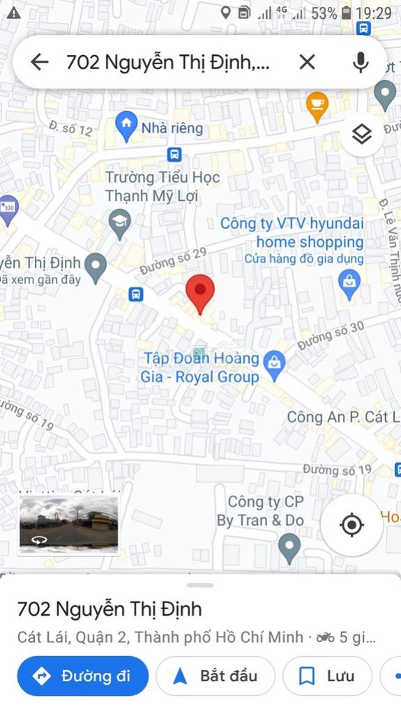Nhà Quận 2 Hồ Chí Minh Nguyễn Thị Định gia ban 7.9 tỷ