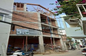 Bán nhà hẻm xe hơi Nguyễn Văn Nguyễn quận 1 đang xây dựng cực đẹp 26m giá 6 tỷ