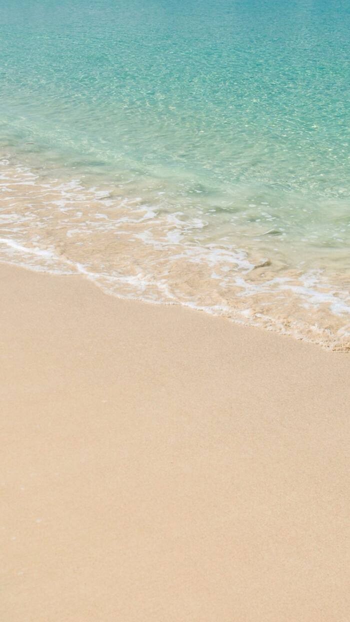 hình nền bãi tắm biển cát mang lại năng lượng điện thoại