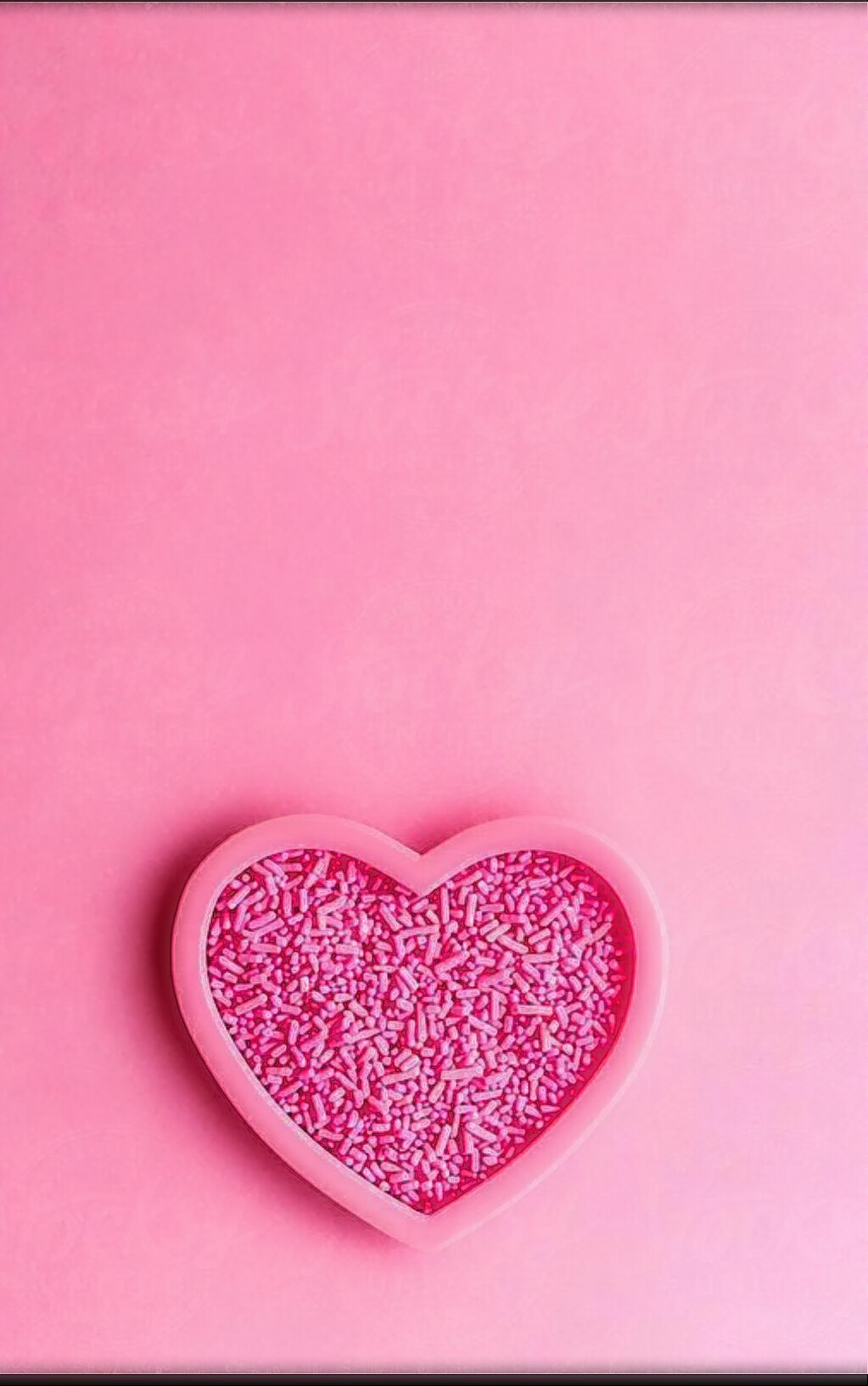 hình nền màu hồng trái tim ngọt ngào
